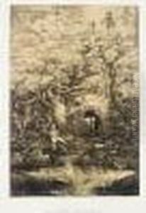 La Comedie De La Mort (v./g. 84.vi) by Rodolphe Bresdin