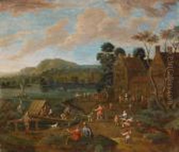 An Extensive River Landscape - view 1