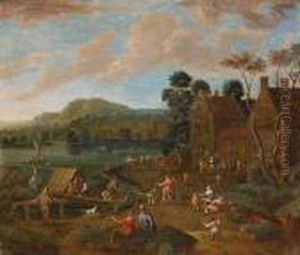 An Extensive River Landscape An Extensive River Landscape