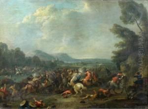 A Battle Between Turks And Christians