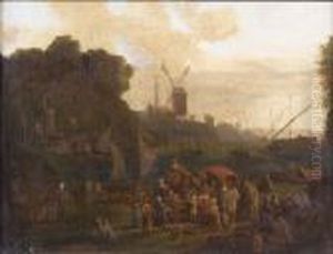 Lo Sbarco Di Una Principessa by Karel Van Breydel (Le Chevalier)