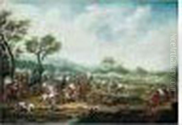 A Cavalry Battle - view 1