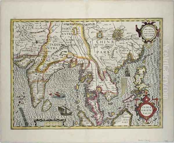 The Indian Subcontinent to the Philippines by way of the northern portions of the Indonesian archipelago and the Malay Peninsula - view 1