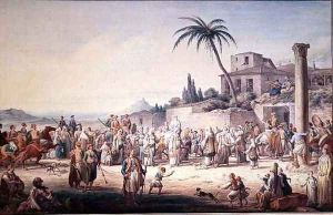 A Marriage at Athens by Jean-Baptiste Hilaire