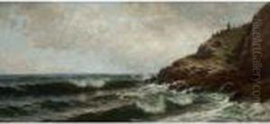 On The Coast Of Maine (incoming Tide At The Point, Sakonnet,rhode Island) by Alfred Thompson Bricher