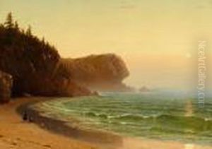 Seascape: Sunset by Alfred Thompson Bricher