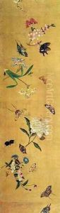 One Hundred Butterflies Flowers and Insects by Chen Hongshou