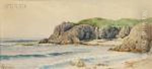 Coastal Cliffs by Alfred Thompson Bricher