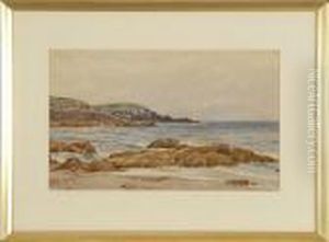 Coastal Scene. by Alfred Thompson Bricher