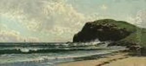 Waves On A Rocky Coast by Alfred Thompson Bricher
