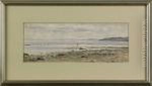 Watercolor Coastal Scene