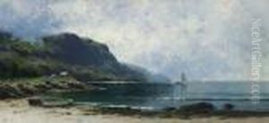 A Quiet Cove, Grand Manan'' by Alfred Thompson Bricher