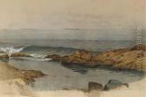 Small Cove At Sea by Alfred Thompson Bricher
