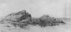 Rocky Seascape by Alfred Thompson Bricher