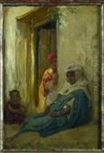 Porte De Constantine by Frederick Arthur Bridgman