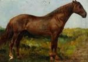 Cheval. by Frederick Arthur Bridgman