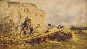 Flamborough Head, Yorkshire by Edwin Hayes