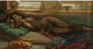 Harem Beauty by Frederick Arthur Bridgman