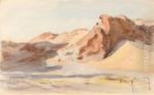 Sunset In The Valley by Frederick Arthur Bridgman