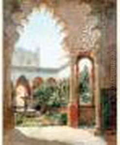 Jardin Oriental by Frederick Arthur Bridgman
