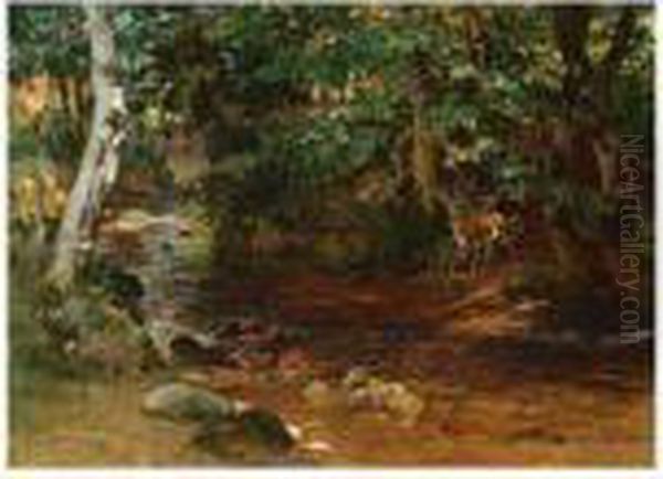 The Stream At Divonne - view 1