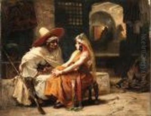The Rendez-vous by Frederick Arthur Bridgman