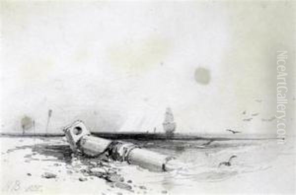 Wreckage On The Shore - view 1