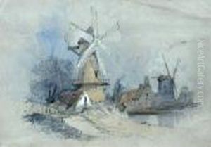 Windmills by Henry Bright