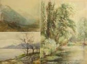 Rhineland Valley by Henry Bright