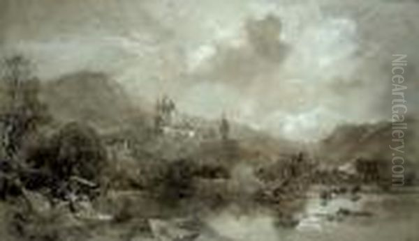 An Alpine Castle - view 1