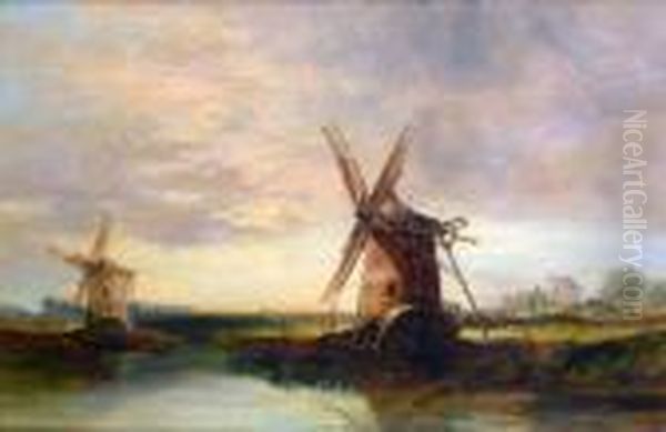 Windmillsin An East Anglian Landscape - view 1
