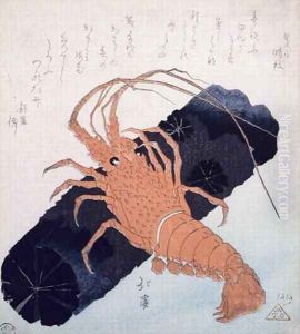 Langoustine with a Block of Charcoal