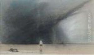 An Approaching Squall by Henry Bright