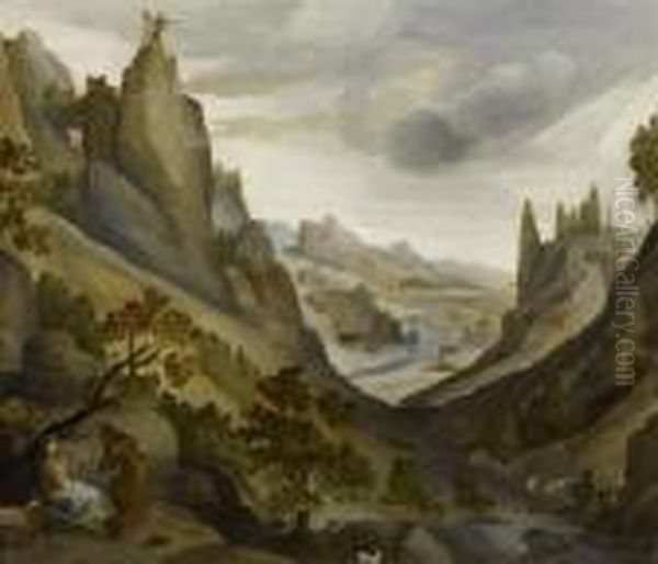 Landscape With The Temptation Ofchrist. - view 1