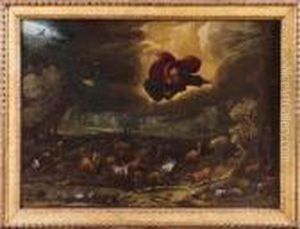 Scena Dal Diluvio Universale by Paul Bril