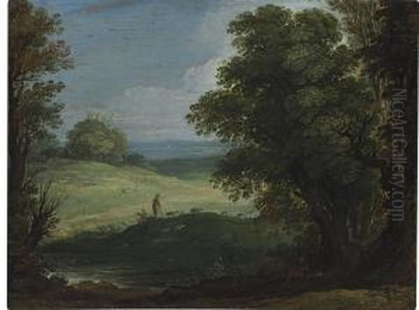 A Landscape With Shepherds And Their Flocks - view 1