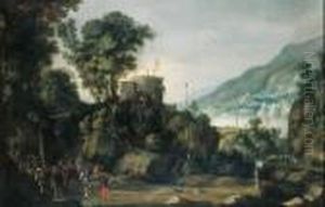 Paesaggio Con Un Episodio Del Guglielmo Tell