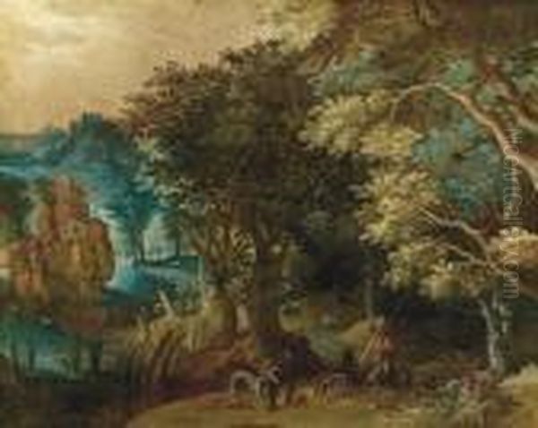 Paesaggio Con Cacciatori - view 1