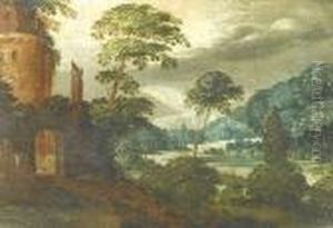 Ideal River Landscape by Paul Bril