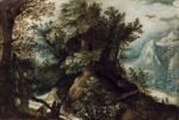 Paesaggio Con Cacciatore - view 1