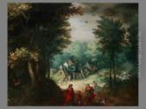 Die Heilige Familie by Paul Bril