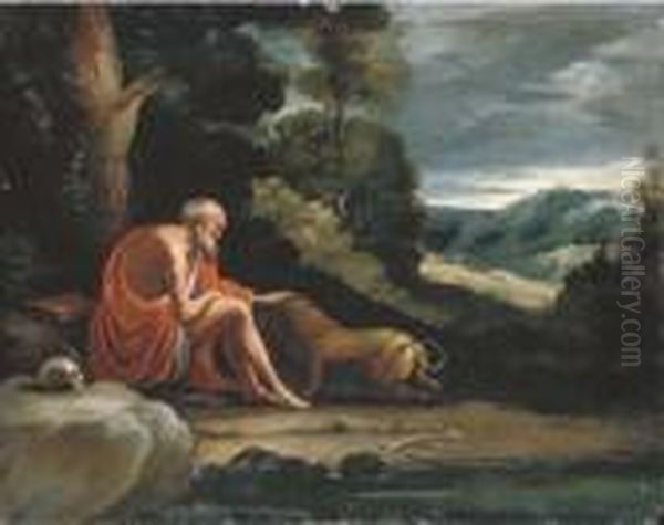 Saint Jerome In The Wilderness - view 1