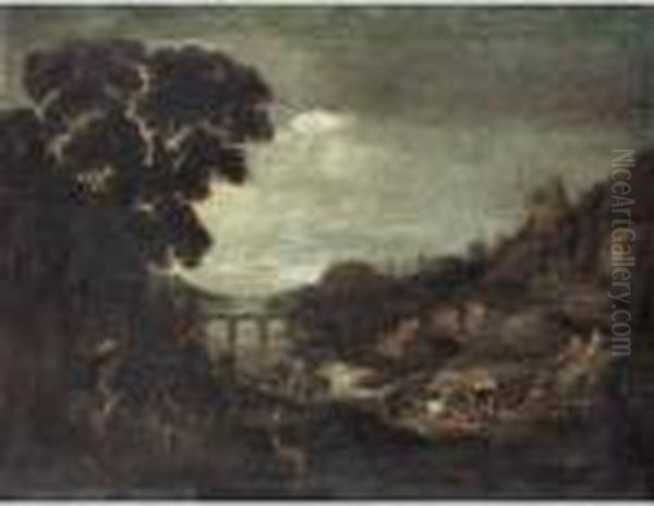 Landscape With The Conversion Of Saul - view 1