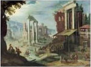 Forum Avec La Fuite En Egypte by Paul Bril
