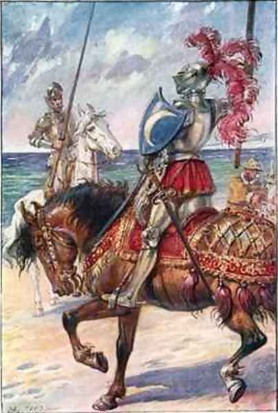The Knight of the White Moon - view 1