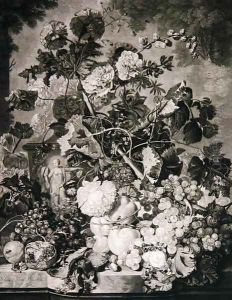 A Fruit Piece by Jan Van Huysum