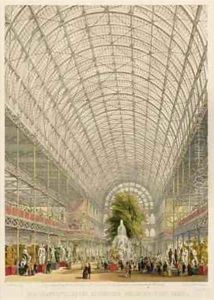 Transept of the Crystal Palace by George Hawkins
