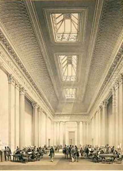 Interior of the Hall of Commerce Threadneedle Street London - view 1