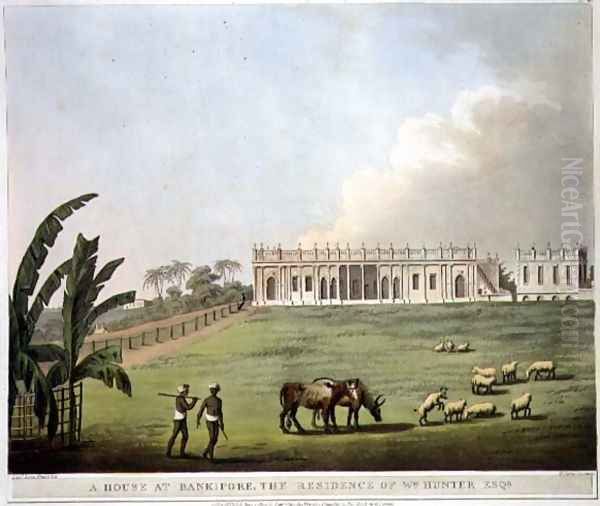 A House at Bankipore the Residence of Wm Hunter Esqr - view 1