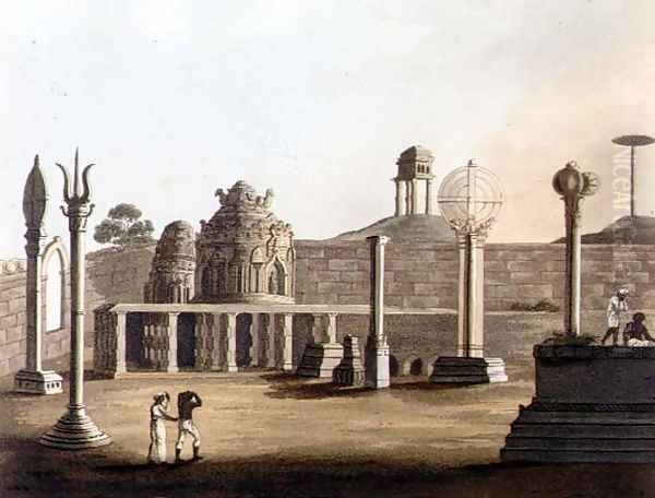 A Moorish Mosque at Bangalore - view 1